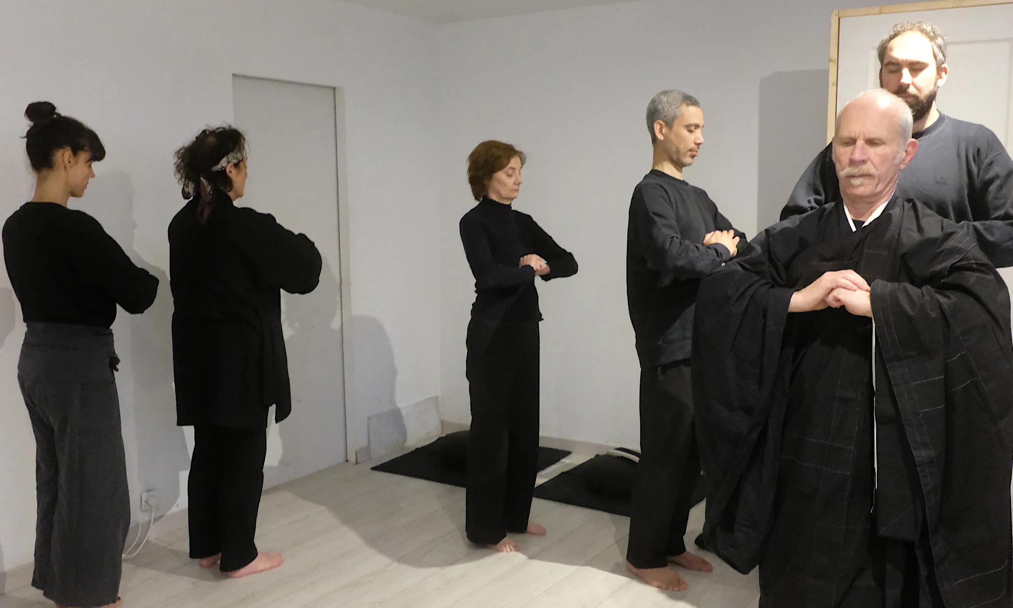 kin hin marche meditative zen