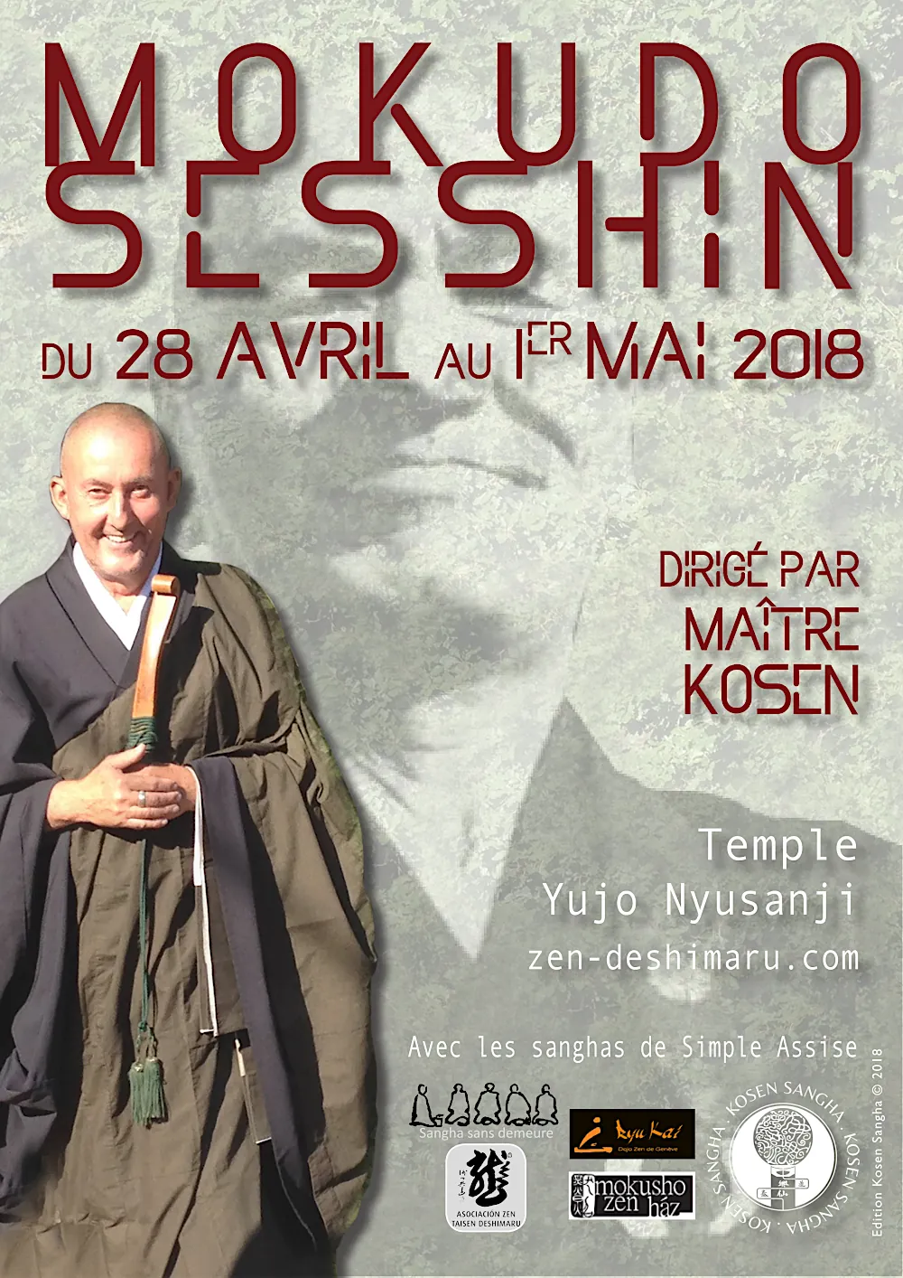 Mokudo Sesshin Edition 2018 FR