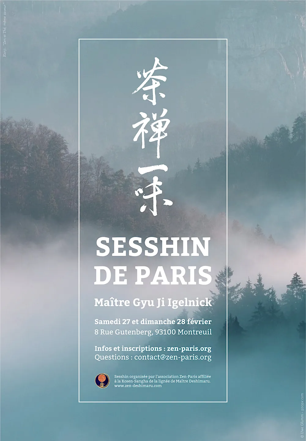 affiche sesshin paris 2016 v4