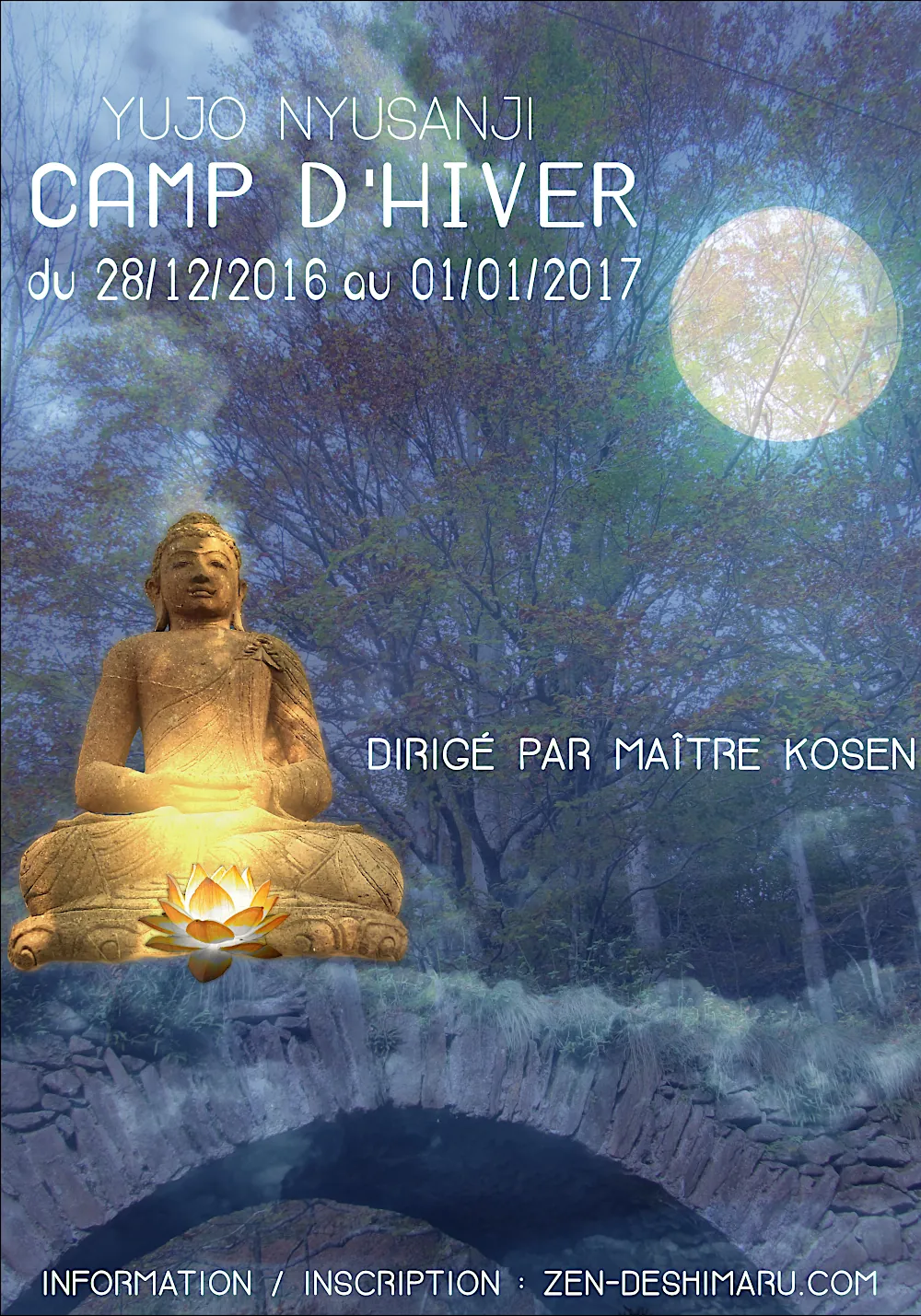 bouddha detoure affiche hivers 2016w